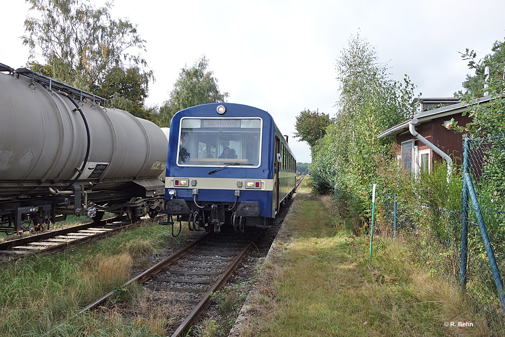 Mittags im Bahnhof Eldingen